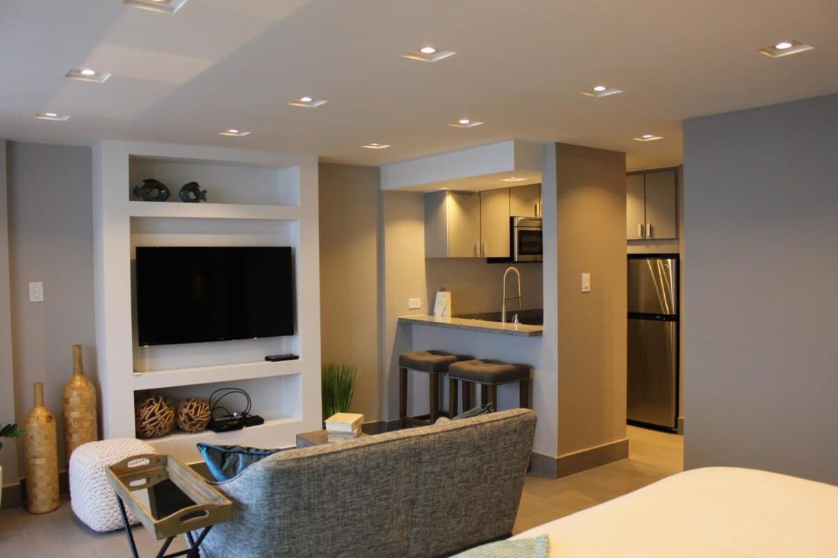 Enchanted 17 Jewel Beachfront Luquillo -Pool 외부 사진